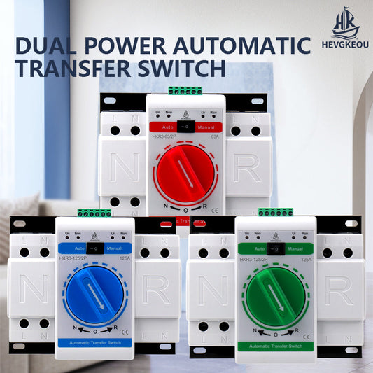 Why HEVGKEOU Dual Power Automatic Transfer Switch Is the Heartbeat of Uninterrupted Power