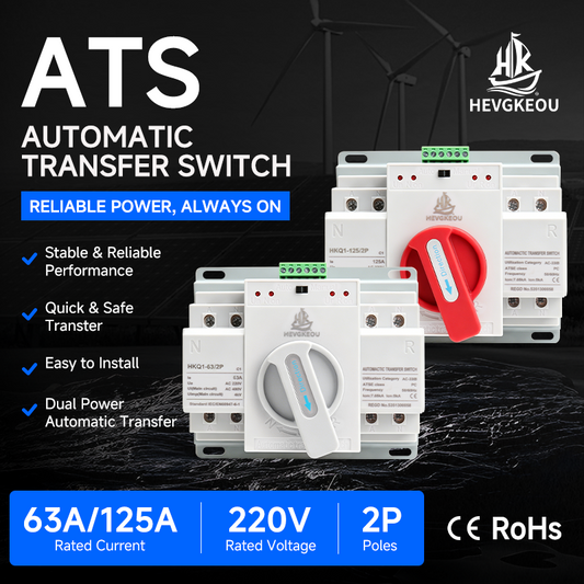 What is an Automatic Transfer Switch (ATS)? Working Principle, Types, and Applications