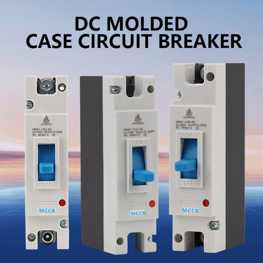 MCCB with Leakage Protection Molded Case Circuit Breaker Flame-Retardant Overload Short-Circuit Protector