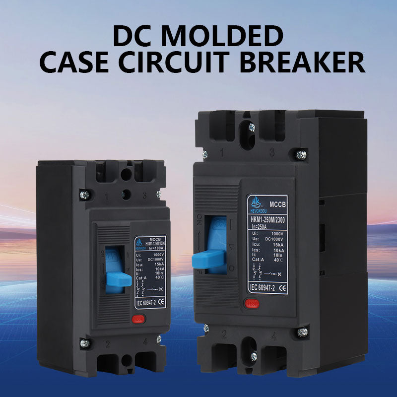 MCCB with Leakage Protection Molded Case Circuit Breaker, Flame-Retardant, Overload & Short-Circuit Protector