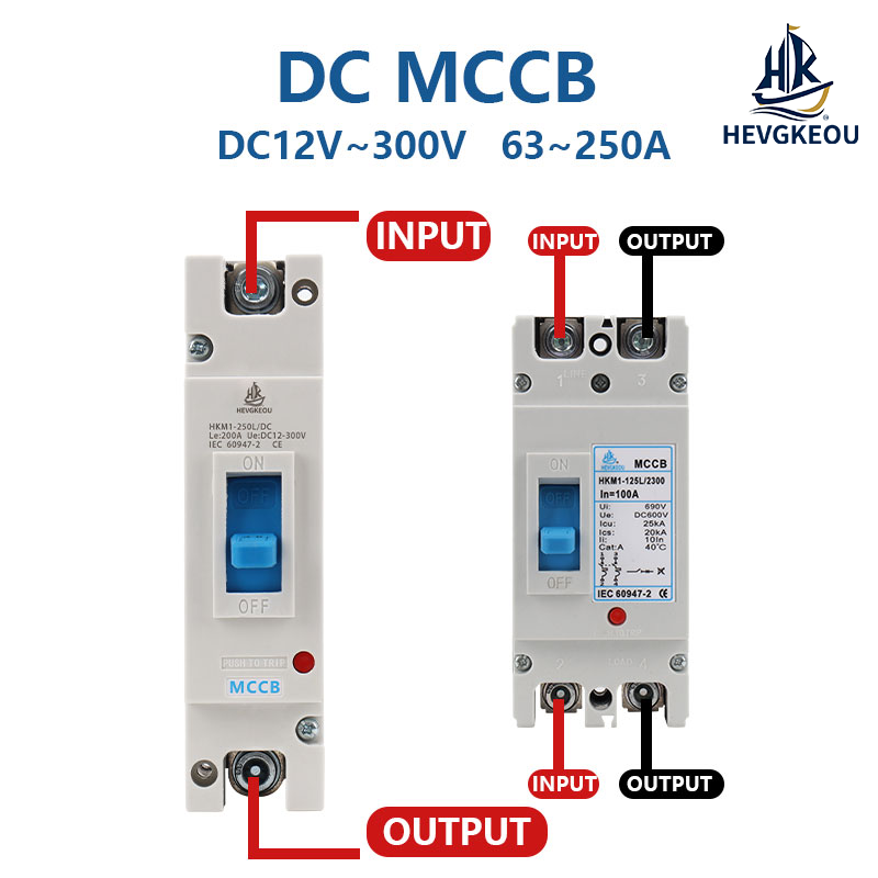 MCCB with Leakage Protection Molded Case Circuit Breaker Flame-Retardant Overload Short-Circuit Protector