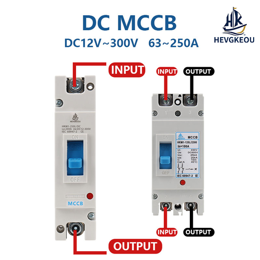 MCCB with Leakage Protection Molded Case Circuit Breaker Flame-Retardant Overload Short-Circuit Protector