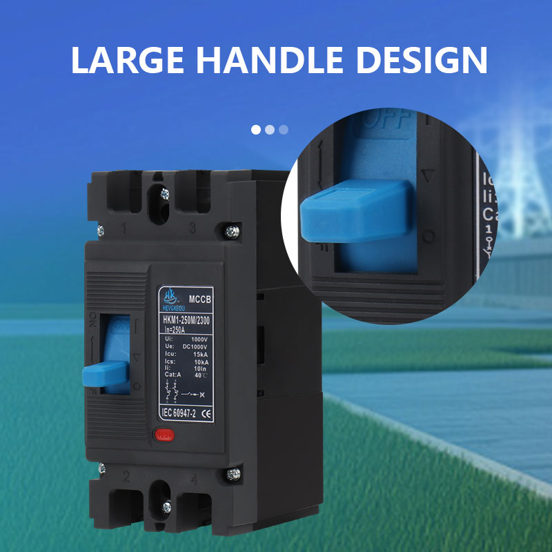 MCCB with Leakage Protection Molded Case Circuit Breaker, Flame-Retardant, Overload & Short-Circuit Protector