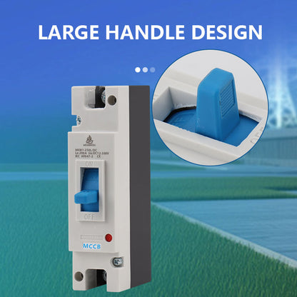 MCCB with Leakage Protection Molded Case Circuit Breaker Flame-Retardant Overload Short-Circuit Protector