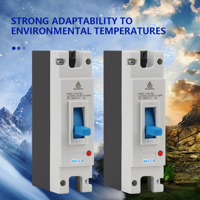MCCB with Leakage Protection Molded Case Circuit Breaker Flame-Retardant Overload Short-Circuit Protector