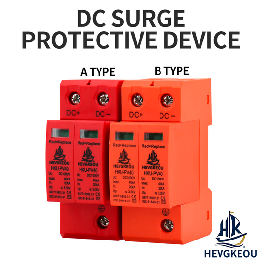 DC2P Series PV Surge Protector (SPD) | 500V-1000V High Voltage DC Protection for Solar Arrays | Lightning & Surge Arrester for Photovoltaic Systems | DIN Rail Mount